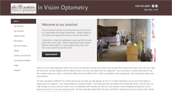 Desktop Screenshot of invisionoptometry.net